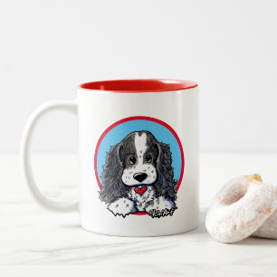 KiniArt Parti Cocker Spain Mugg