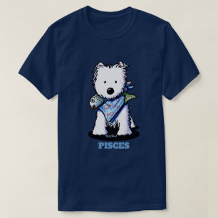 KiniArt Pisces Westie T Shirt