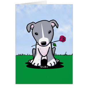 KiniArt Pit Happens Pitbull Hund OBS Kort