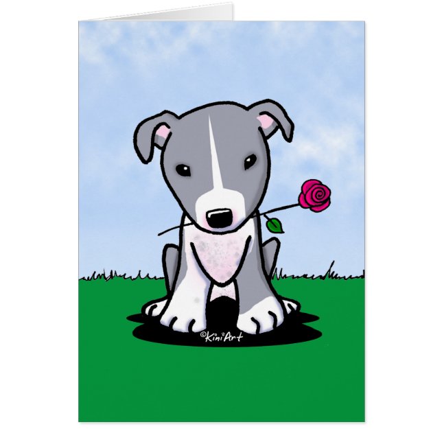 KiniArt Pit Happens Pitbull Hund OBS Kort (Framsidan)