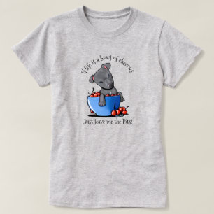 KiniArt Pitbull Älskare T-Shirt