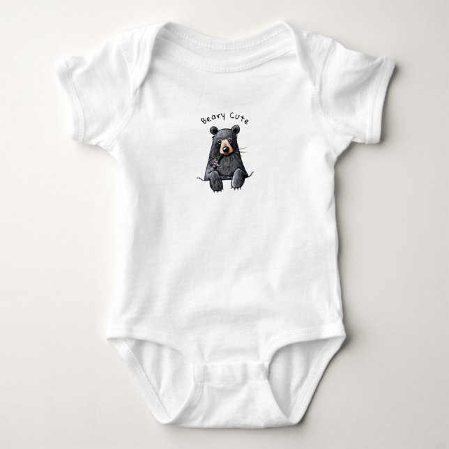 KiniArt Pocket Bear Tee (Framsida)