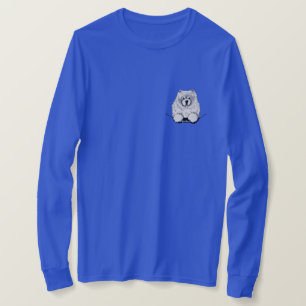 KiniArt Pocket Cream Chow Chow Shirt T