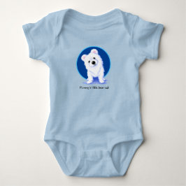 KiniArt Polar Bear Baby Bodykostym T Shirt