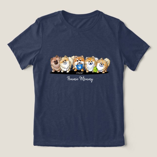 KiniArt POM Parad T-Shirt (Design Framsida)