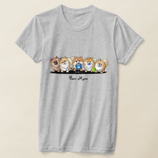 KiniArt POM Parad T Shirt (Laydown)