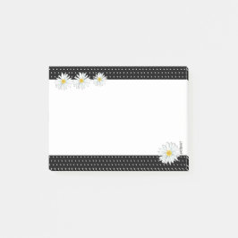 KiniArt-punkter och Daisy Post-it Block