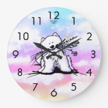 KiniArt Rainbow Bridge Samoyed