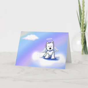 KiniArt Rainbow Bridge Sympathy Card Kort