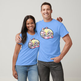KiniArt RosaFlamingo Westies T Shirt