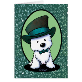 KiniArt Saint patrick's Westie OBS Kort