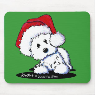 KiniArt Santa Baby Westie Hund Gifts Musmatta