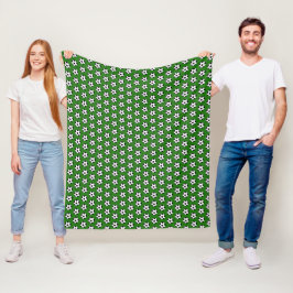 KiniArt Scoccer Fleece Blanket