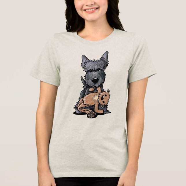 KiniArt Scottie T och Sassy Big Shirt (Framsida)