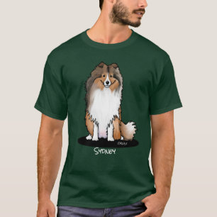 KiniArt Sheltie T Shirt