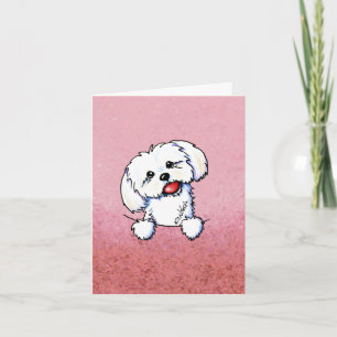 KiniArt Shih Tzu-kort Inbjudan