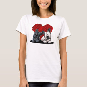 KiniArt Skye Terrier Duo T Shirt