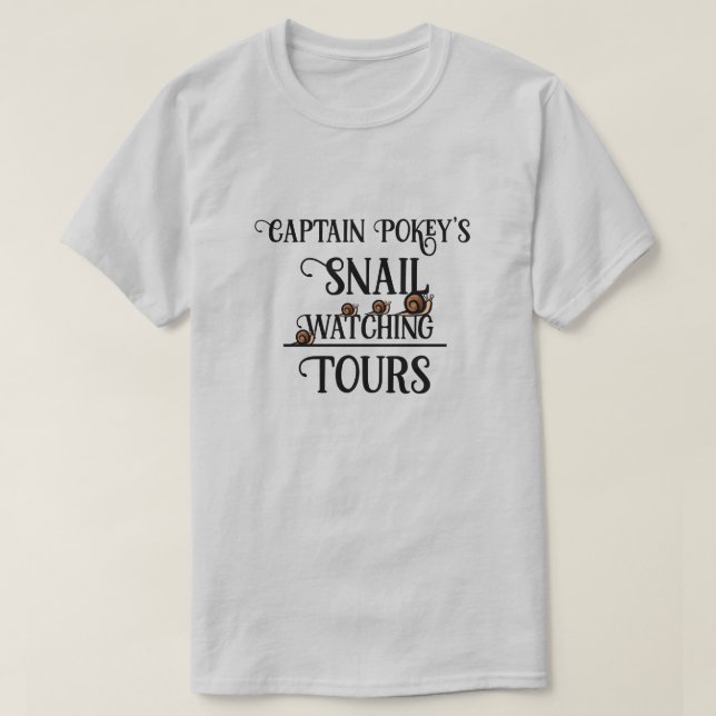KiniArt Snigel vaktar Tour T-Shirt (Design framsida)
