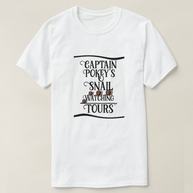 KiniArt Snigel vaktar Tour T-Shirt (Design framsida)