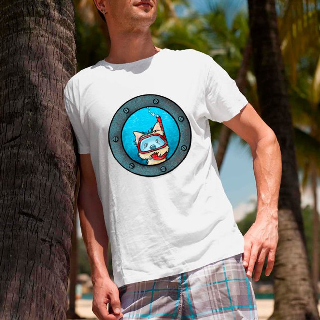 KiniArt Snorkeling Cairn T-Shirt (Skapare uppladdad)
