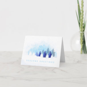 KiniArt Snowy-jullekort Kort