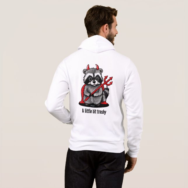 KiniArt Sopor Panda Raccoon T Shirt (Hel baksida)