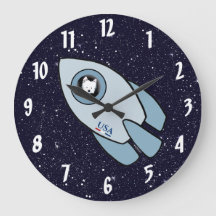 KiniArt Space Rocket Hund Westie