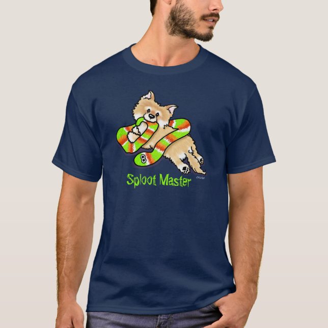 KiniArt Sploot Master Pom T Shirt (Framsida)