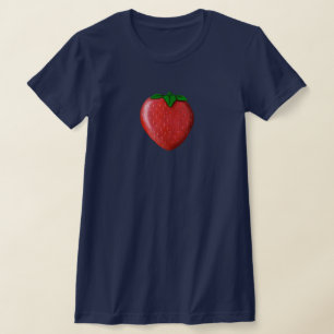 KiniArt Strawberry T Shirt