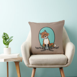 KiniArt Sweet Fox Kudde