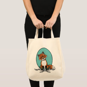 KiniArt Sweet Fox Tygkasse