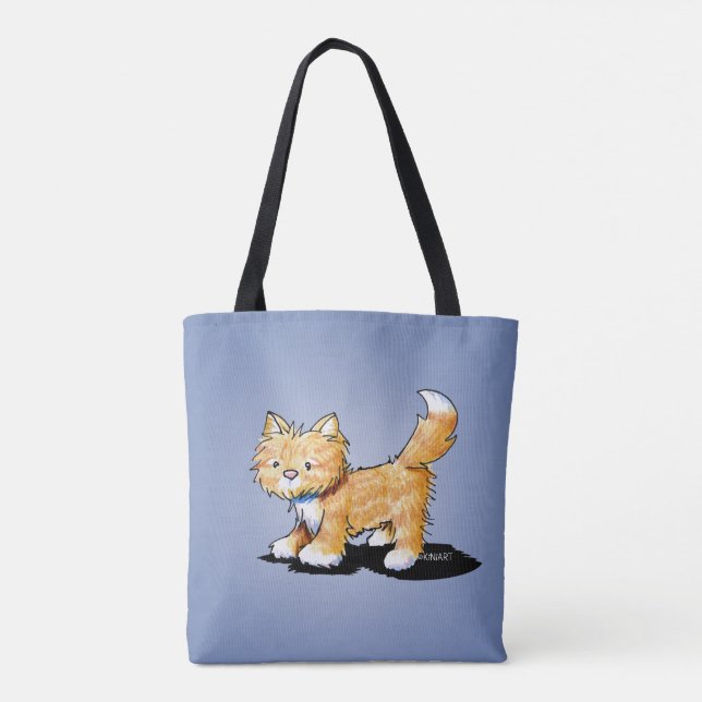 KiniArt Tabby Kattunge Tygkasse (Baksida)