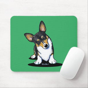 KiniArt Tri Nyfiken Corgi Musmatta