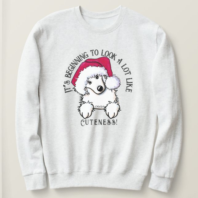 KiniArt Underbara Pyrenéerna Julsötskjorta T Shirt (Design framsida)