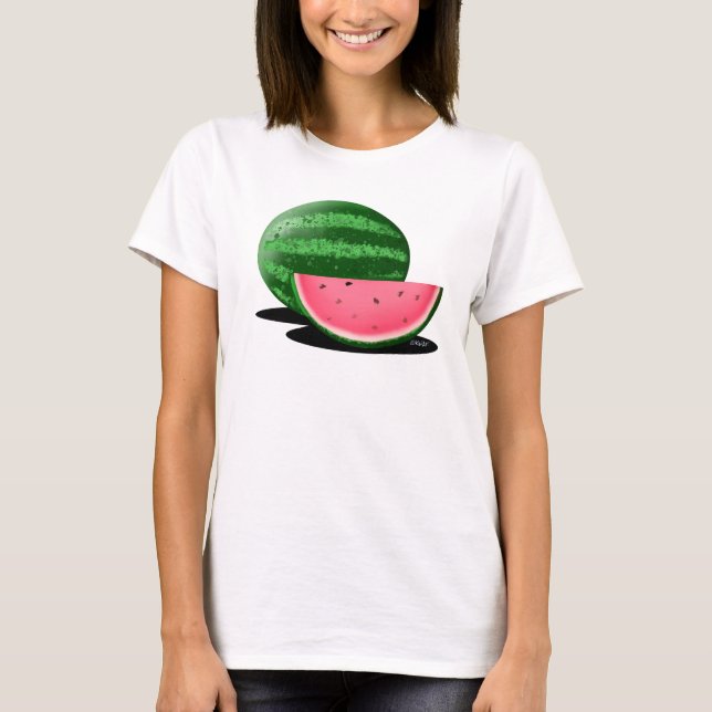 KiniArt Watermelon T Shirt (Framsida)
