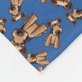 KiniArt Welsh Terrier Fleecefilt