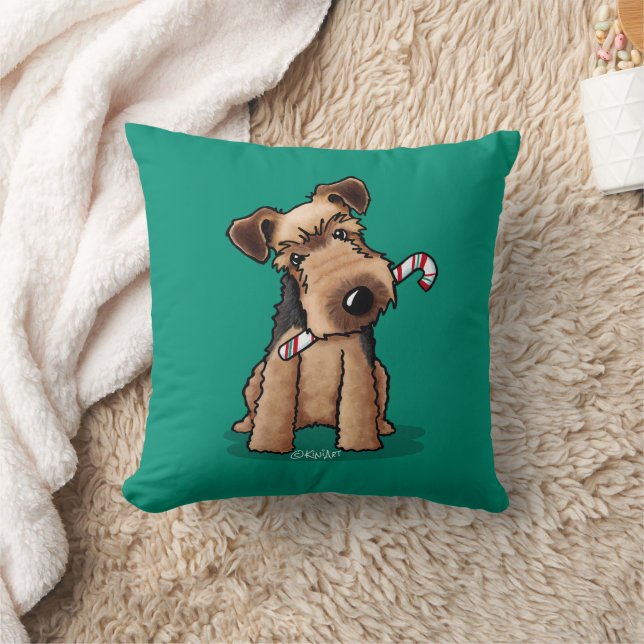 KiniArt Welsh Terrier-jul Kudde (Filt)