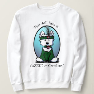 KiniArt Westie 1920-talets jul T Shirt