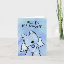 KiniArt Westie Angel Kort