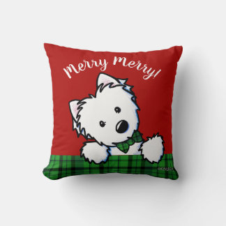 KiniArt Westie Boy & Girl Jul Kudde