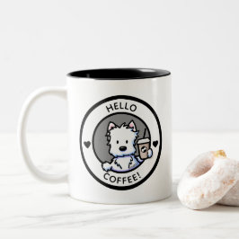 KiniArt Westie Coffee Mugg