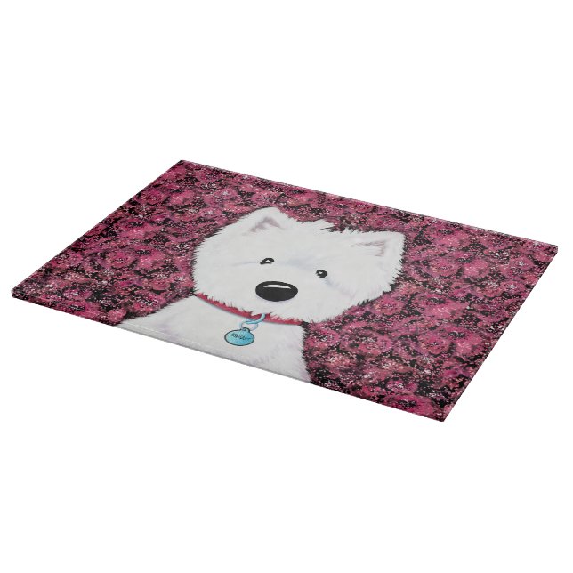 KiniArt Westie Floral Impressions (Hörn)