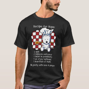 KiniArt Westie hopprecept T Shirt