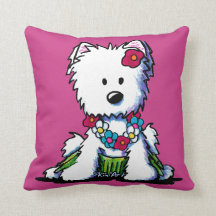 KiniArt Westie Hula flicka