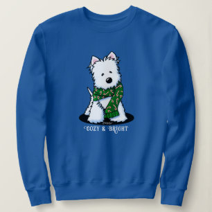 KiniArt Westie-Hund jul T Shirt