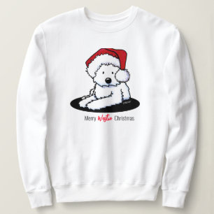KiniArt Westie-Hund jul T Shirt