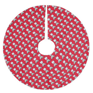 KiniArt Westie-jul Julgransmatta Borstad Polyester