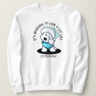 KiniArt Westie jul sweatshirt T Shirt
