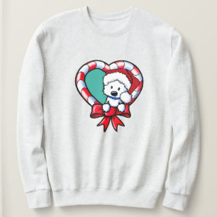 KiniArt Westie Kärlek, jul T Shirt