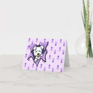 KiniArt Westie New Puppy Grattiss Card Kort